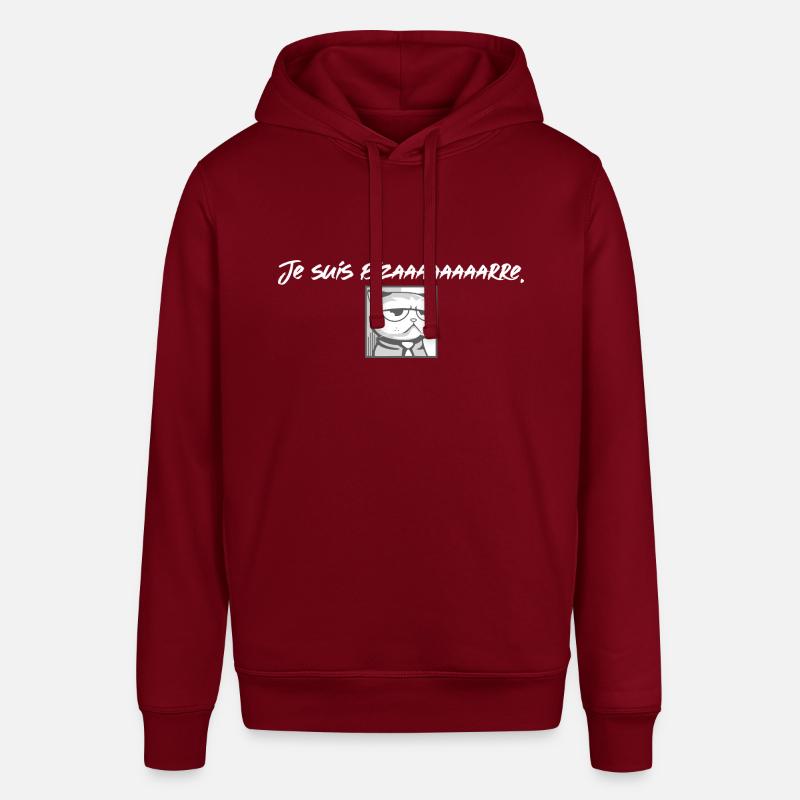 Je suis bizarre - Sweat à capuche SOUNDER Stanley/Stella Unisexe - bordeaux