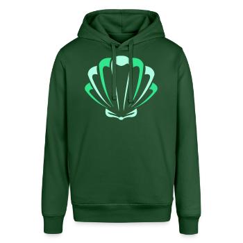 shell - Stanley/Stella SOUNDER Unisex Hoodie - bottle green - Front - Alina (178cm) & Michal (187cm)