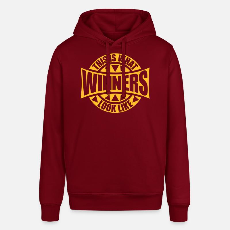 À quoi ressemblent les gagnants - Sweat à capuche SOUNDER Stanley/Stella Unisexe - bordeaux