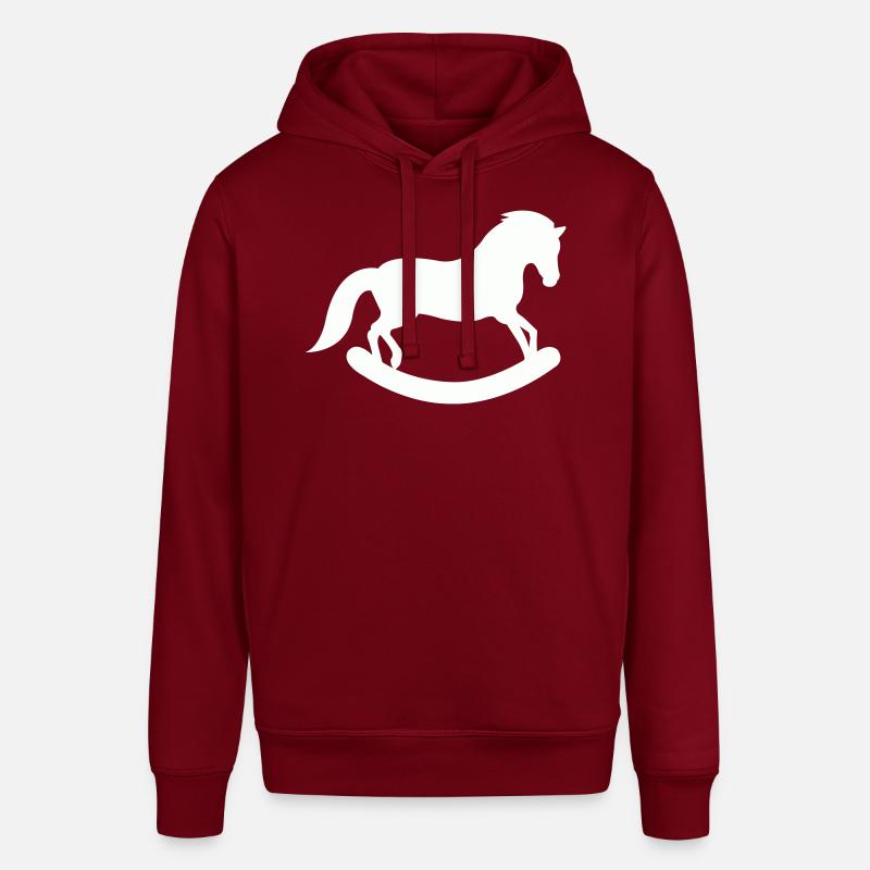 Cheval à bascule - Sweat à capuche SOUNDER Stanley/Stella Unisexe - bordeaux