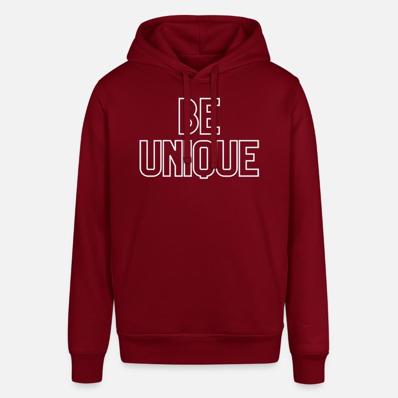Sei Einzigartig | Be Unique - Stanley/Stella Unisex Hoodie SOUNDER - Burgunderrot