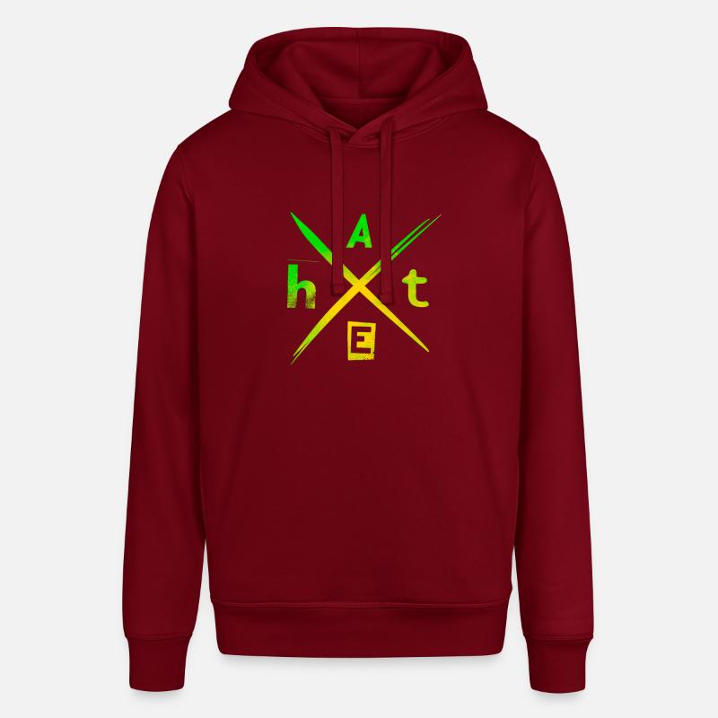 H A T E hate - Sweat à capuche SOUNDER Stanley/Stella Unisexe - bordeaux