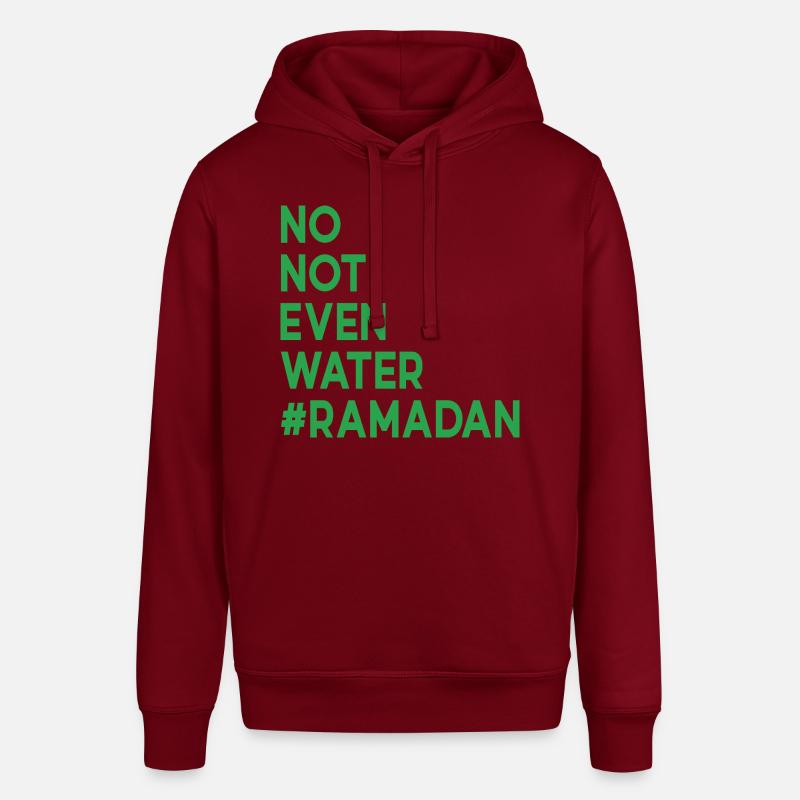Non même pas d’eau Ramadan - Sweat à capuche SOUNDER Stanley/Stella Unisexe - bordeaux