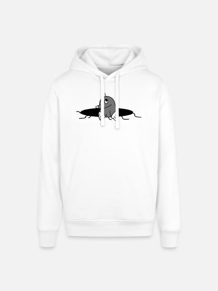 funny mole - Stanley/Stella SOUNDER Unisex Hoodie - burgundy
