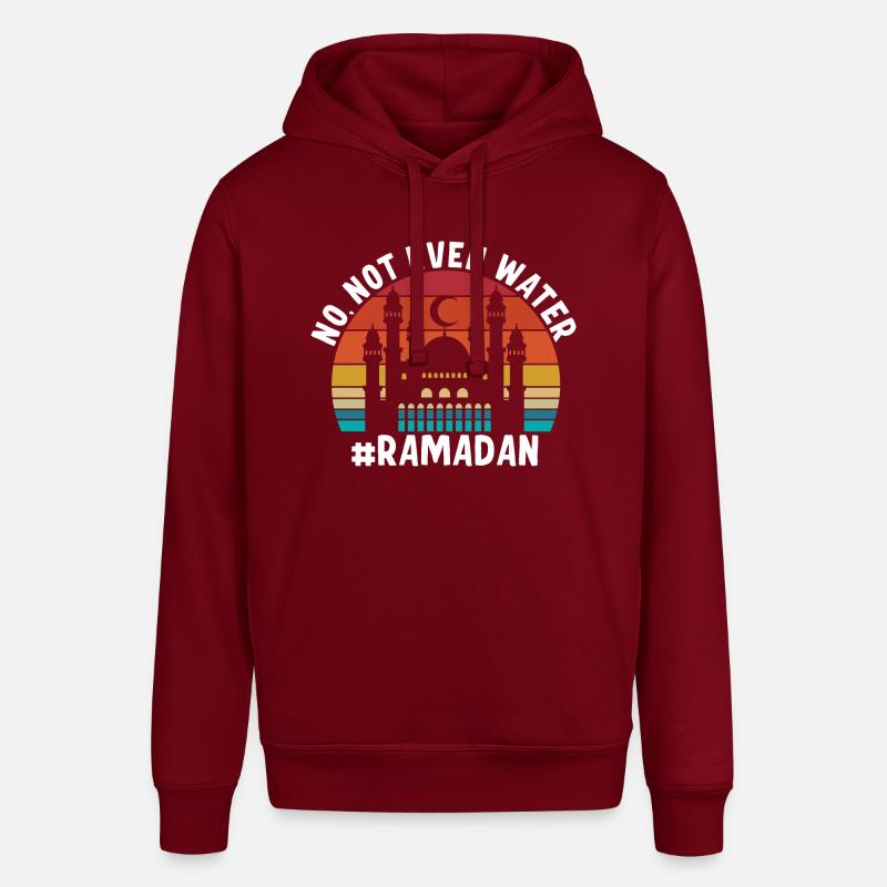 Non même pas d’eau Ramadan - Sweat à capuche SOUNDER Stanley/Stella Unisexe - bordeaux