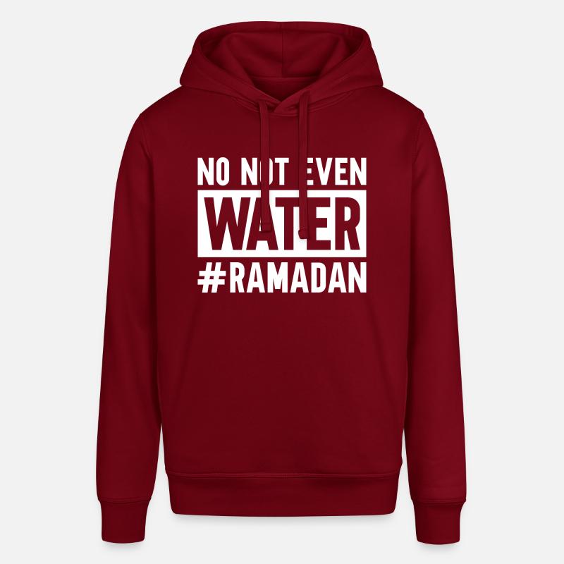 Non même pas d’eau Ramadan - Sweat à capuche SOUNDER Stanley/Stella Unisexe - bordeaux
