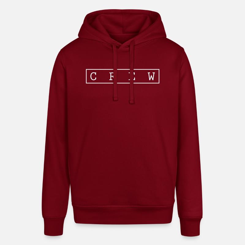 Conception de l’équipage - Sweat à capuche SOUNDER Stanley/Stella Unisexe - bordeaux