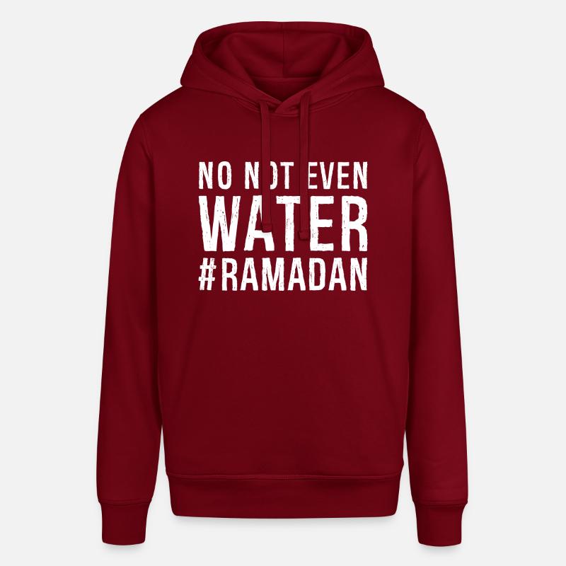 Non même pas d’eau Ramadan - Sweat à capuche SOUNDER Stanley/Stella Unisexe - bordeaux