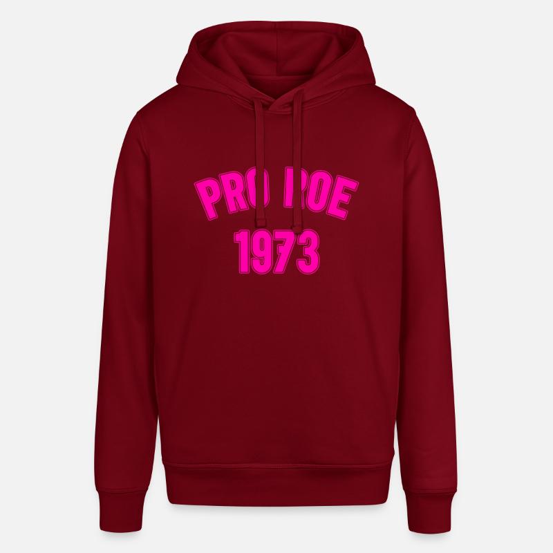 1973 Pro Roe - Stanley/Stella SOUNDER Unisex Hoodie - burgundy