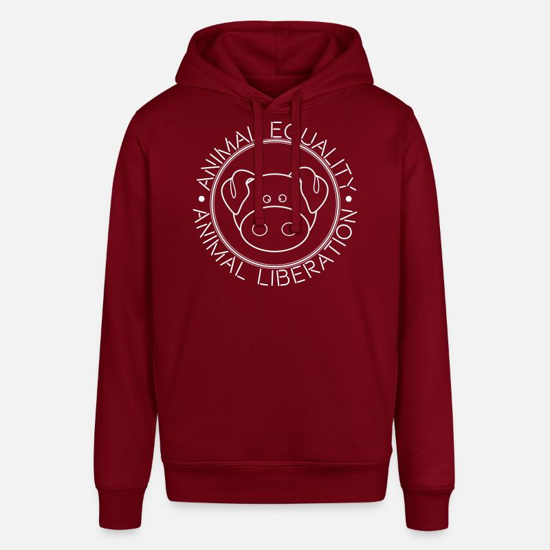 ÉGALITÉ ANIMALE LIBÉRATION ANIMALE - Sweat à capuche SOUNDER Stanley/Stella Unisexe - bordeaux