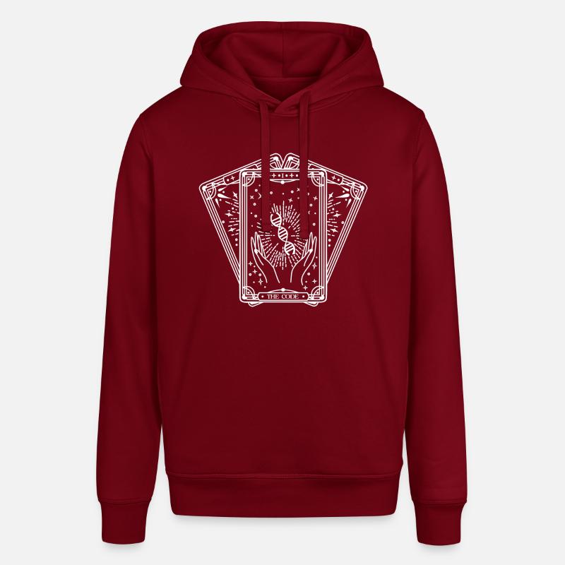 The Code Deck (weiß) - Stanley/Stella Unisex Hoodie SOUNDER - Burgunderrot