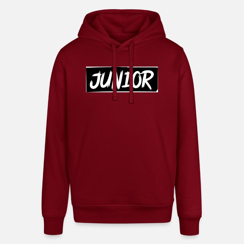 NOIR-BLANC JUNIOR - Sweat à capuche SOUNDER Stanley/Stella Unisexe - bordeaux