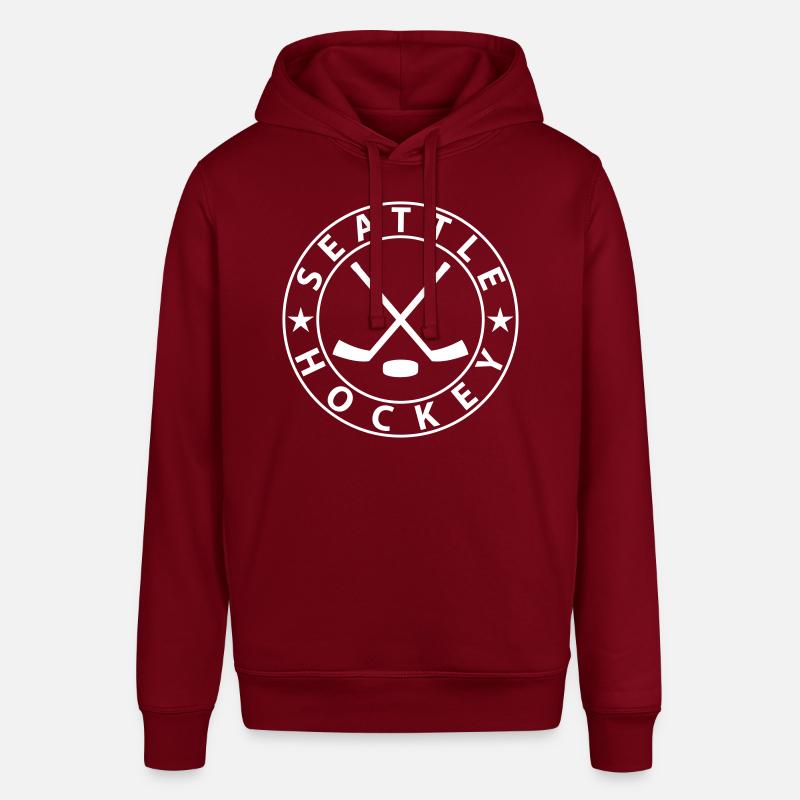 Hockey sur glace de Seattle - Sweat à capuche SOUNDER Stanley/Stella Unisexe - bordeaux