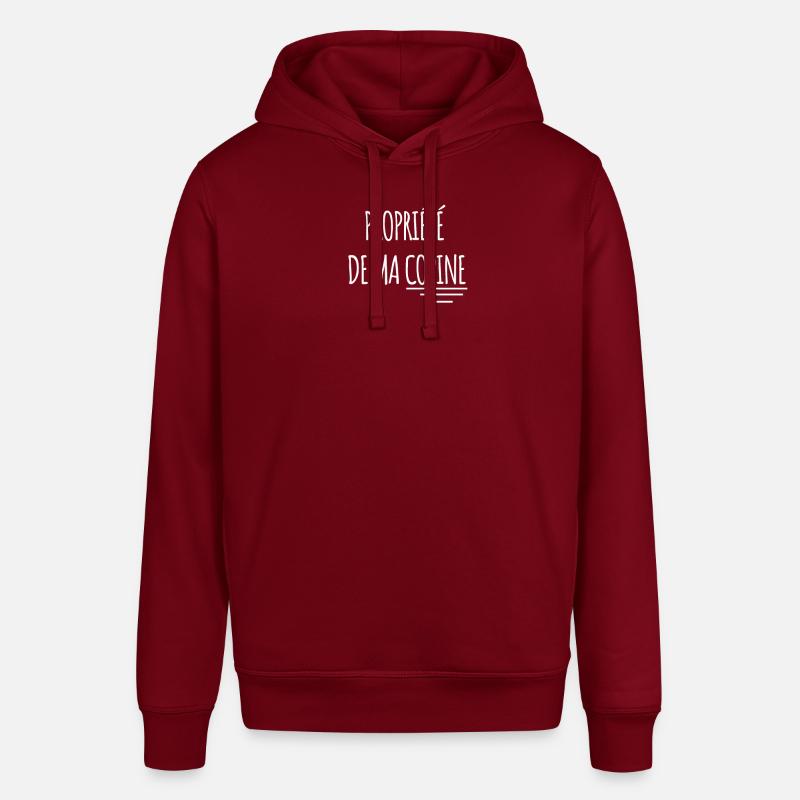 Propriété de ma copine - Sweat à capuche SOUNDER Stanley/Stella Unisexe - bordeaux