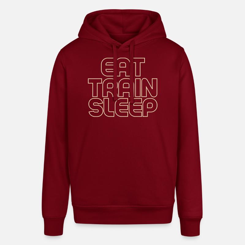 Manger Train Dormir - Sweat à capuche SOUNDER Stanley/Stella Unisexe - bordeaux