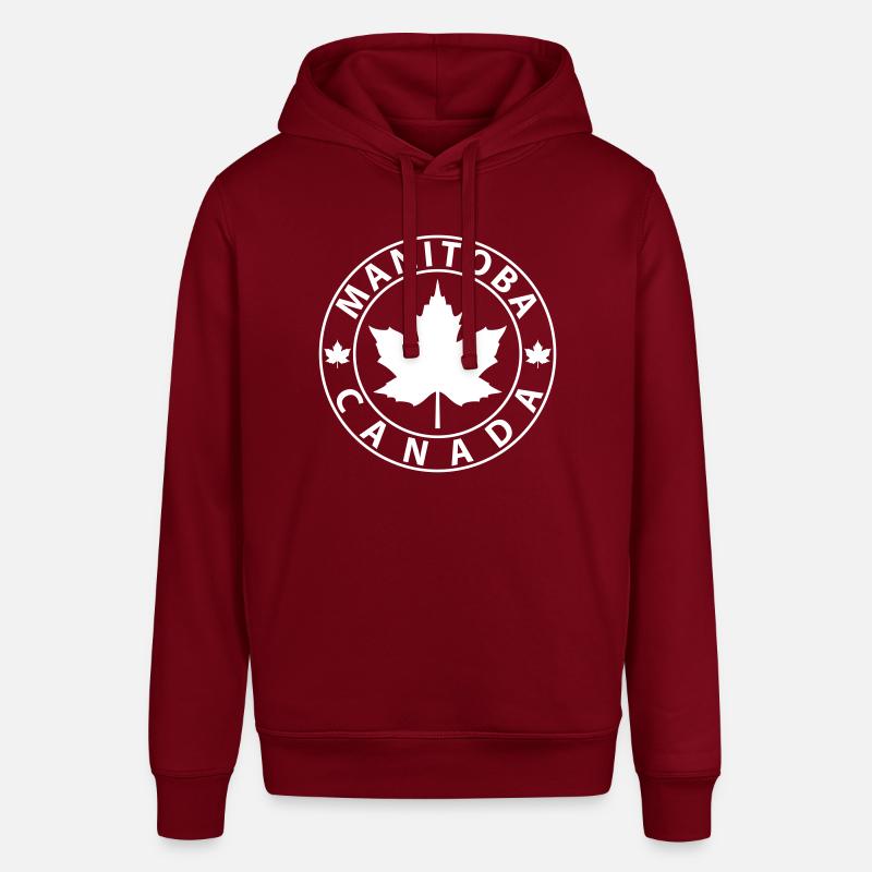 Manitoba - Sweat à capuche SOUNDER Stanley/Stella Unisexe - bordeaux