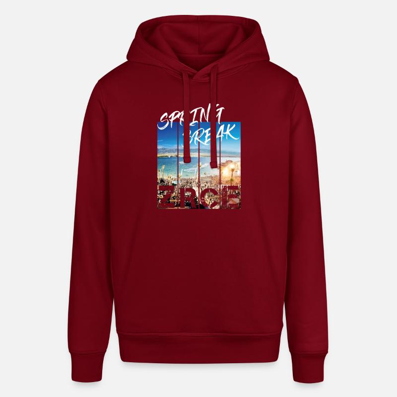Zrce Spring Break - Sweat à capuche SOUNDER Stanley/Stella Unisexe - bordeaux