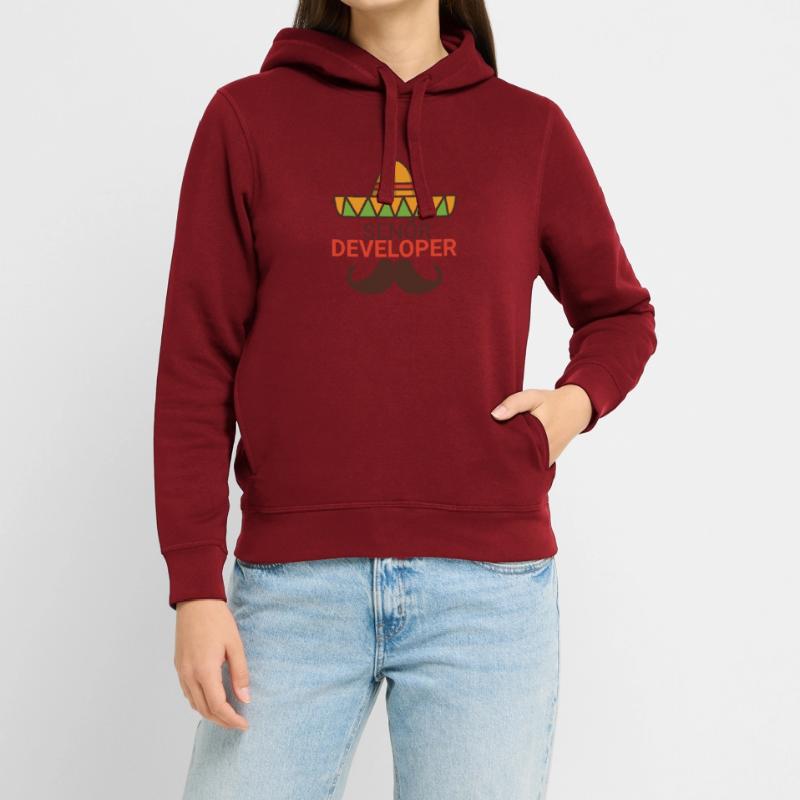 "Senor Developer, Senior Developer" |Programmierer Stanley/Stella Unisex Hoodie SOUNDER