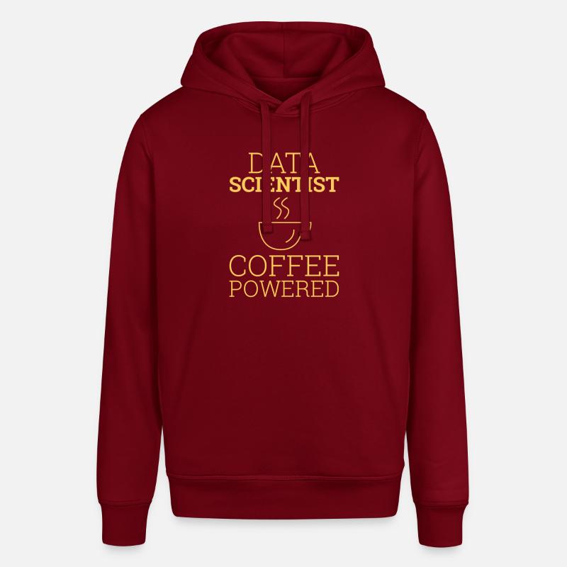 "Data Science" | Data Scientist - Stanley/Stella Unisex Hoodie SOUNDER - Burgunderrot