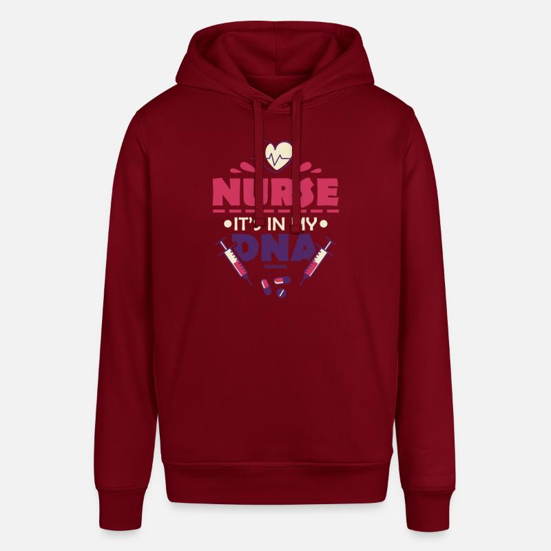Infirmière C’est dans mon ADN - Sweat à capuche SOUNDER Stanley/Stella Unisexe - bordeaux