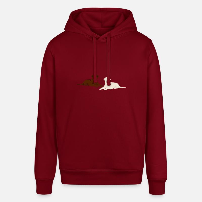 Bloder und brauner Labrador Hund Geschenk - Stanley/Stella Unisex Hoodie SOUNDER - undefined