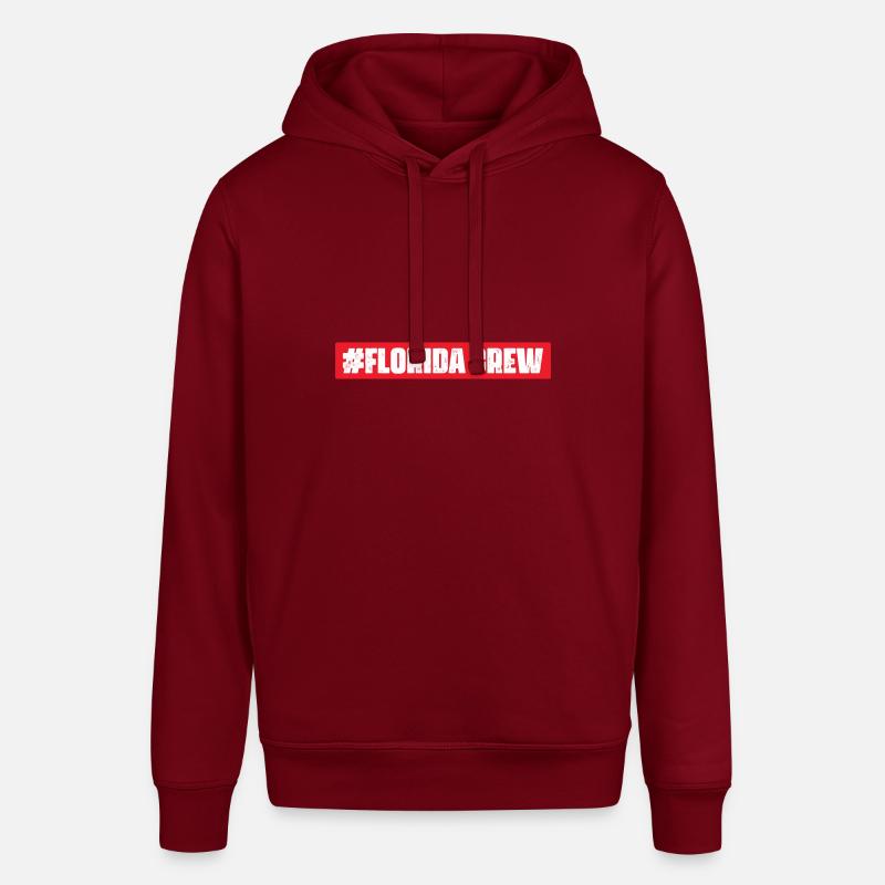 Équipage de Floride - Sweat à capuche SOUNDER Stanley/Stella Unisexe - bordeaux