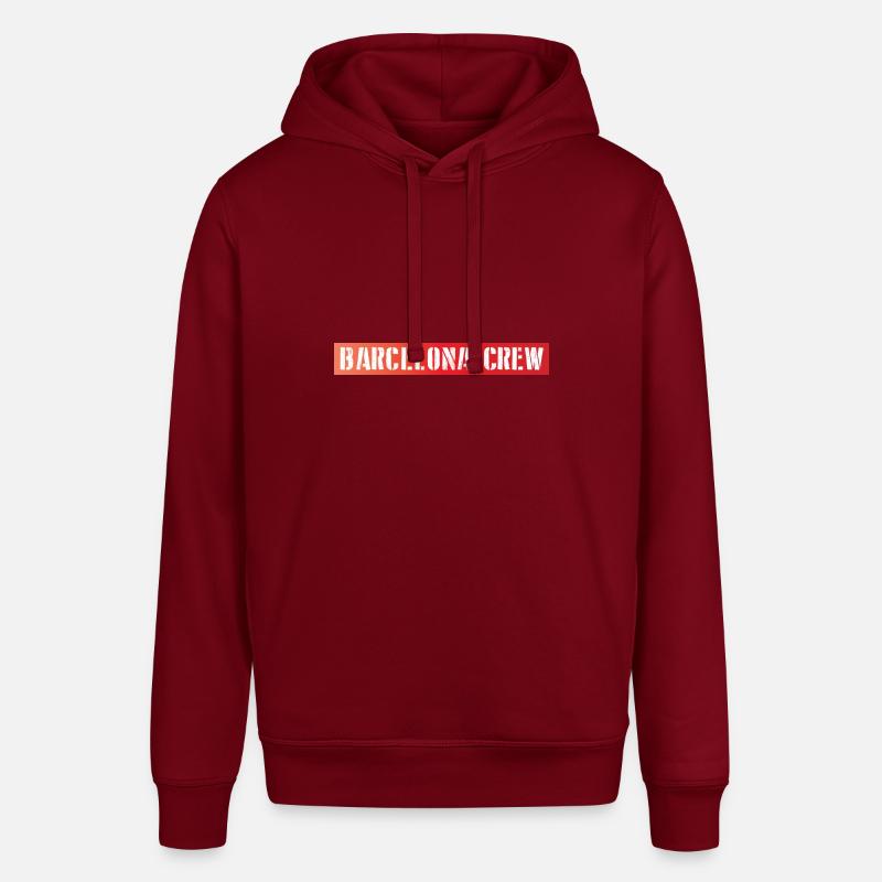 Équipage de Barcelone - Sweat à capuche SOUNDER Stanley/Stella Unisexe - bordeaux