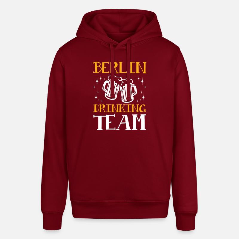 Berlin Drinking Team - Sweat à capuche SOUNDER Stanley/Stella Unisexe - bordeaux