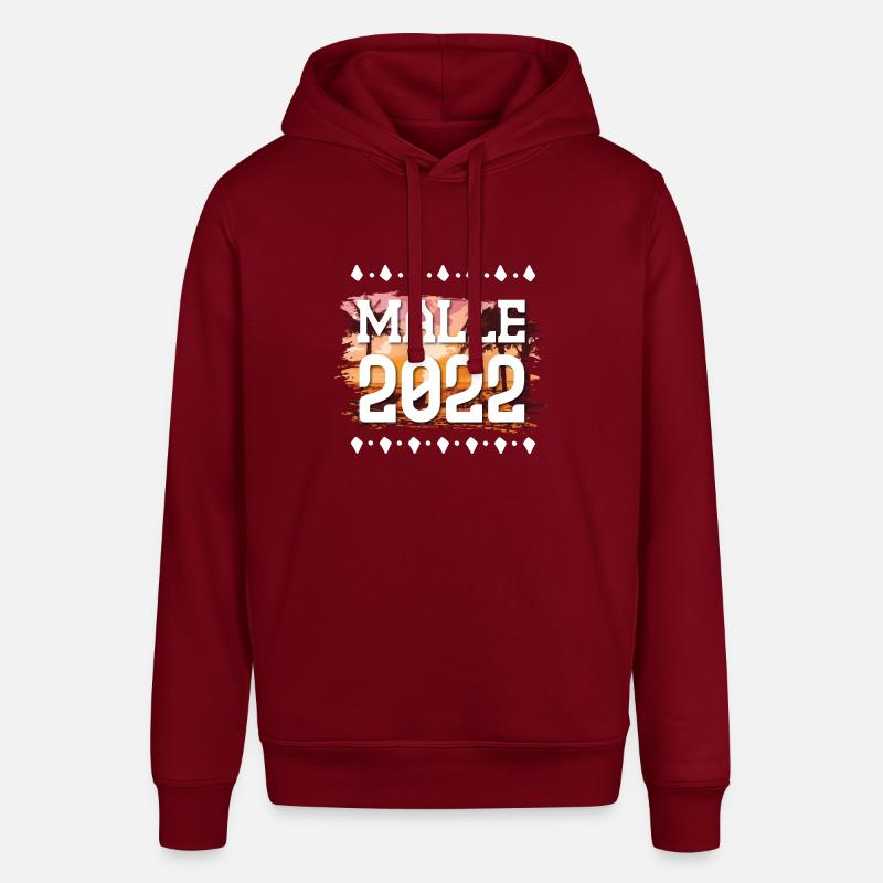 Malle 2022 - Sweat à capuche SOUNDER Stanley/Stella Unisexe - bordeaux
