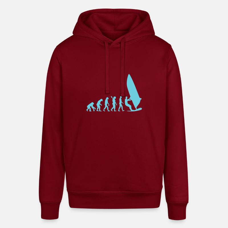 Windsurfer Evolution - Sweat à capuche SOUNDER Stanley/Stella Unisexe - bordeaux