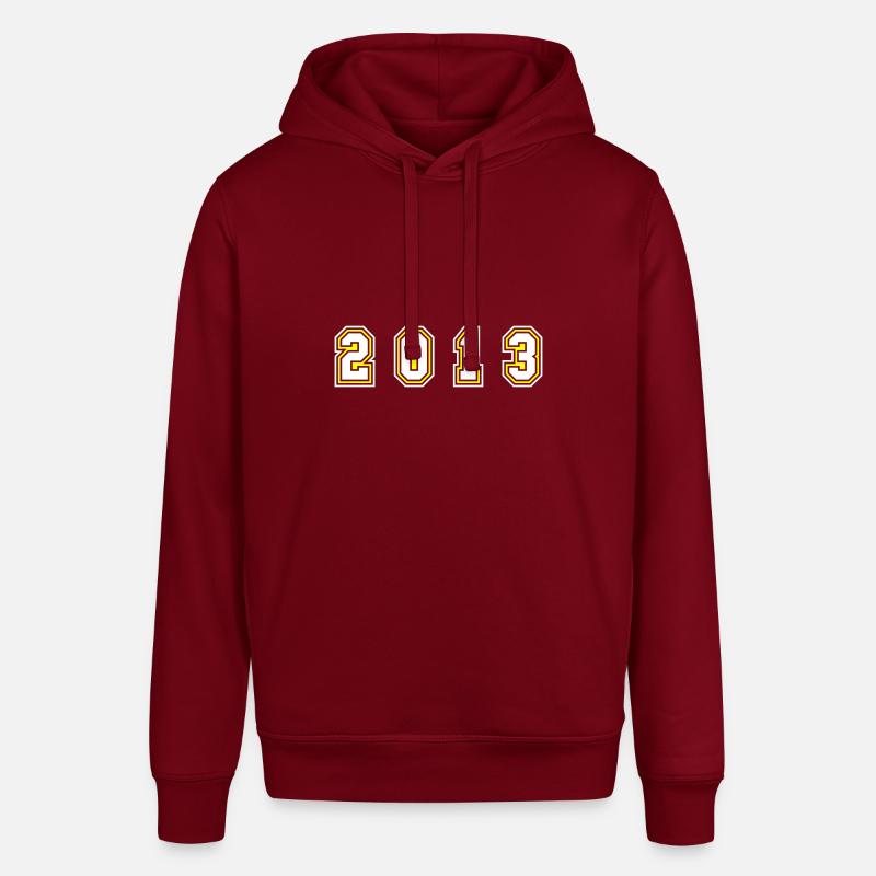 Numéro de l’année 2013 - Sweat à capuche SOUNDER Stanley/Stella Unisexe - bordeaux