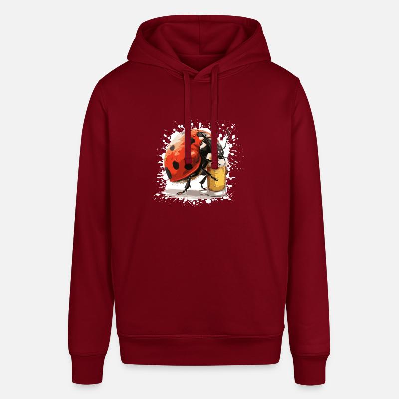 Bière Ladybug - Sweat à capuche SOUNDER Stanley/Stella Unisexe - bordeaux