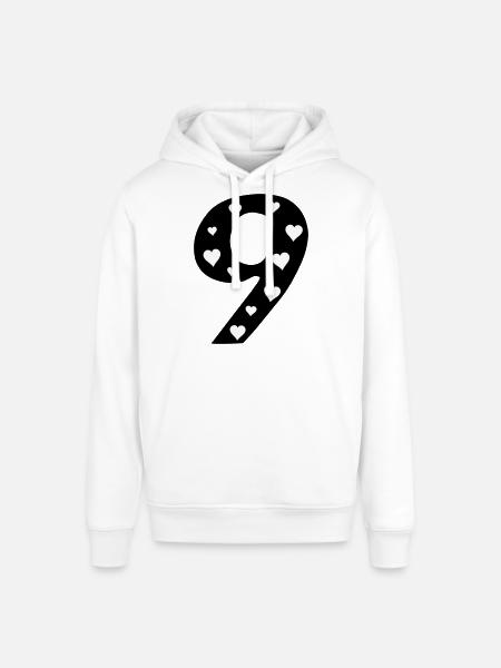 9 Birthday with heart - Stanley/Stella SOUNDER Unisex Hoodie -