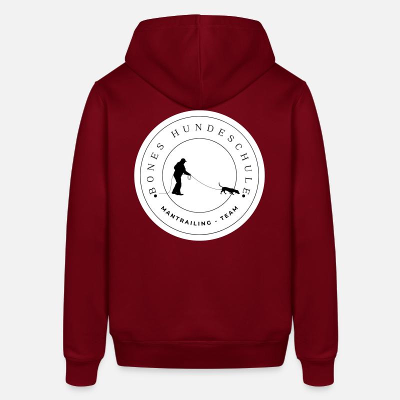 Mantrailing Team - Stanley/Stella Unisex Hoodie SOUNDER - Burgunderrot
