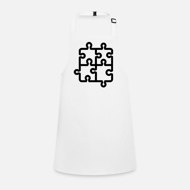 puzzle pieces Children's Apron