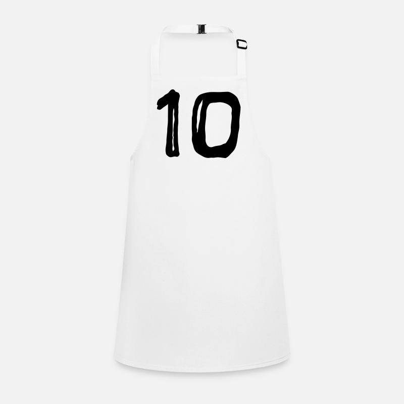 Jersey Number - Ten Children's Apron