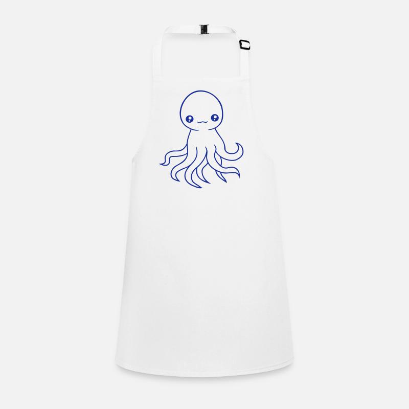 Octopus, Octopus, Octopus, Squid, Cephalopod, Cute, Cute Children's Apron