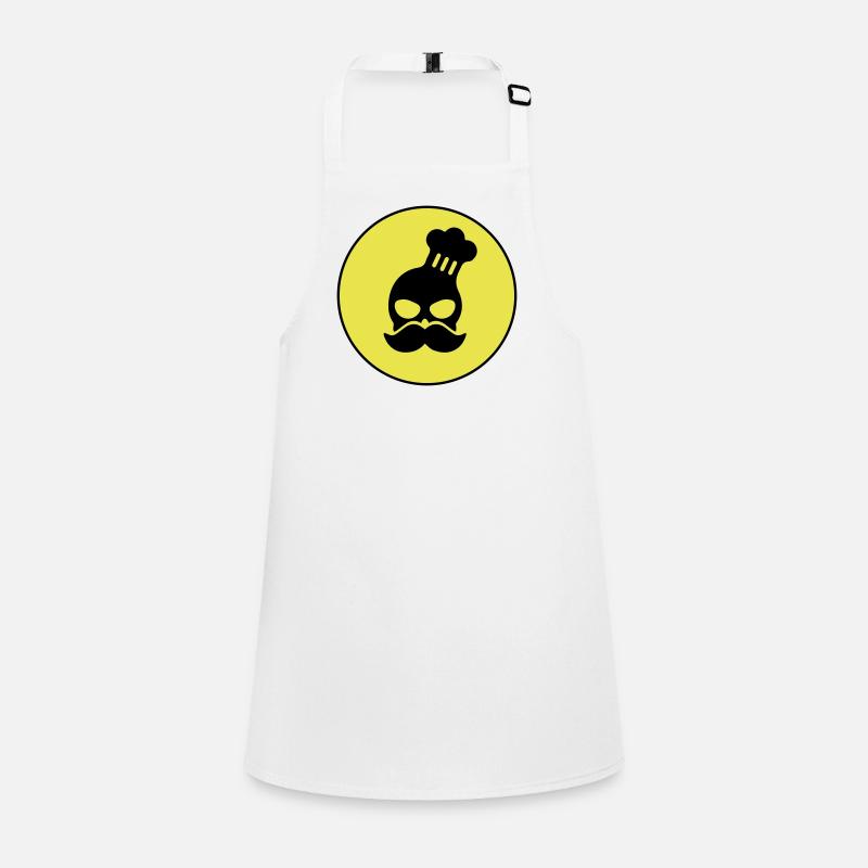 Cook skull icon Children's Apron