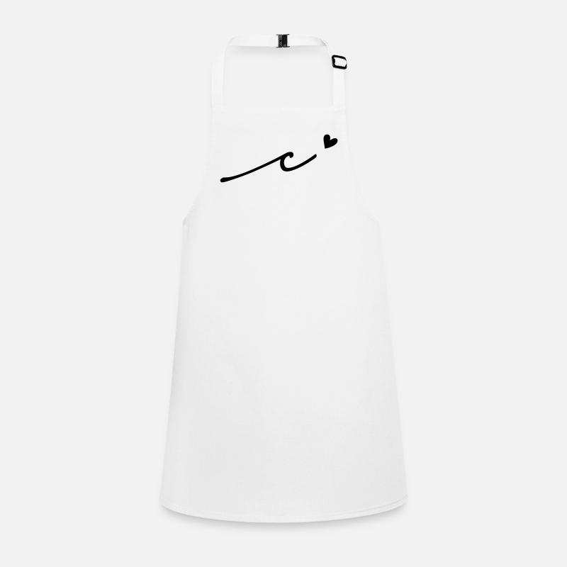 Letter C Cursive Children's Apron