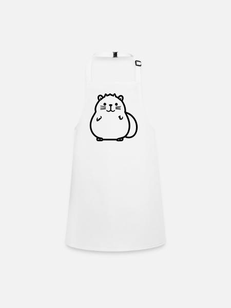 Marmot - Children's Apron - white - Front