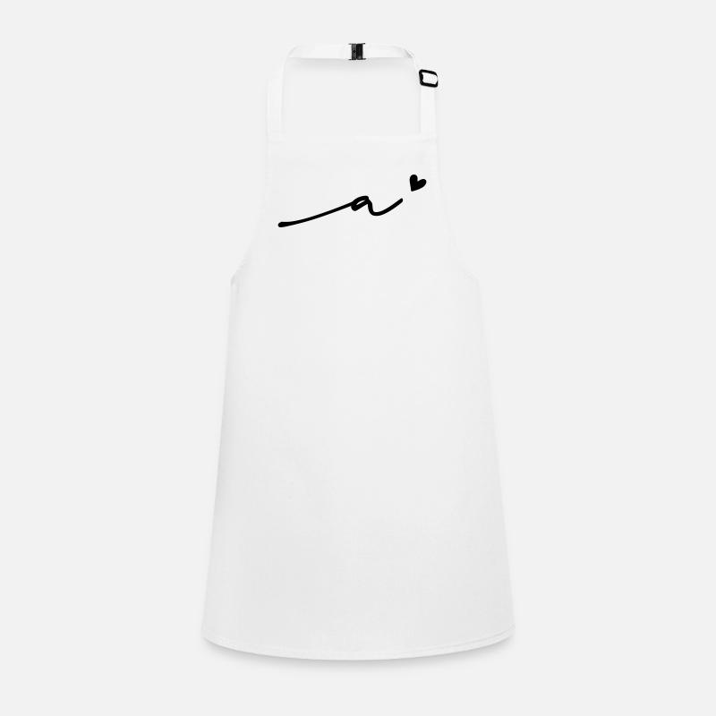 Letter (a) Cursive Children's Apron