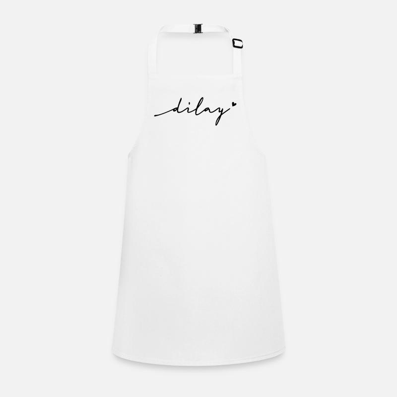 Dilay Cursive Name Children's Apron