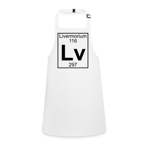 Livermorium (Lv) (element 116) - Children's Apron