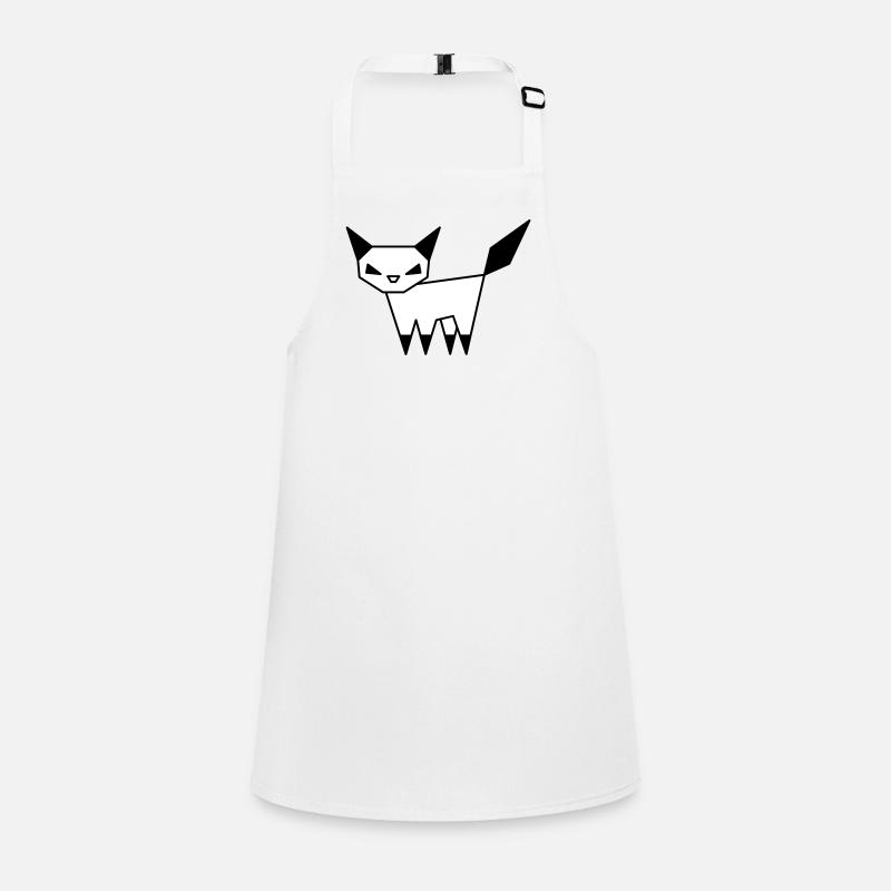 Chat géométrique Tablier Enfant