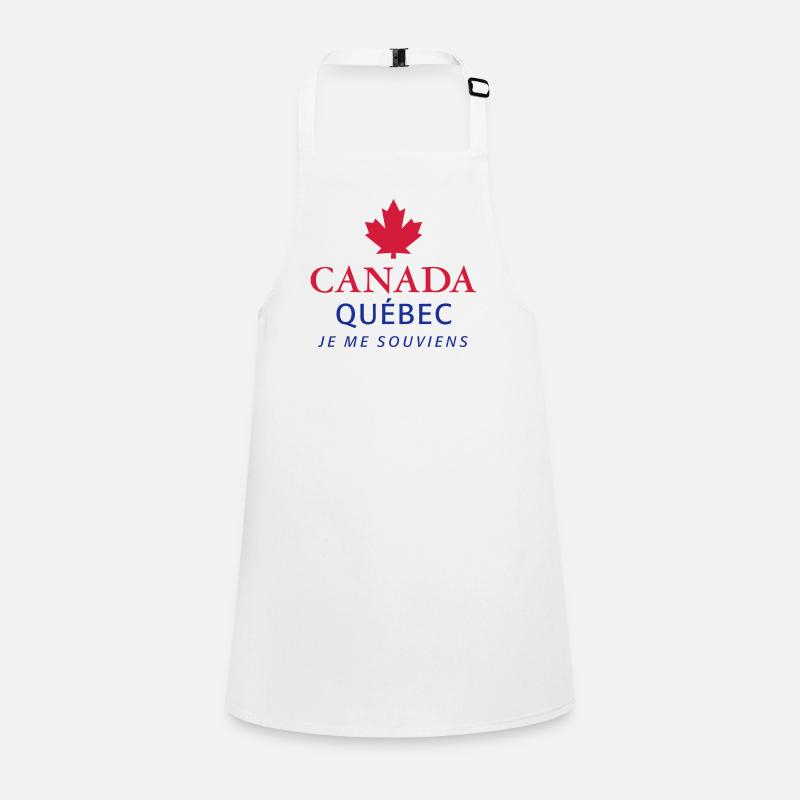 Kanada Quebec Maple Leaf Ahornblatt I love Canada Children's Apron
