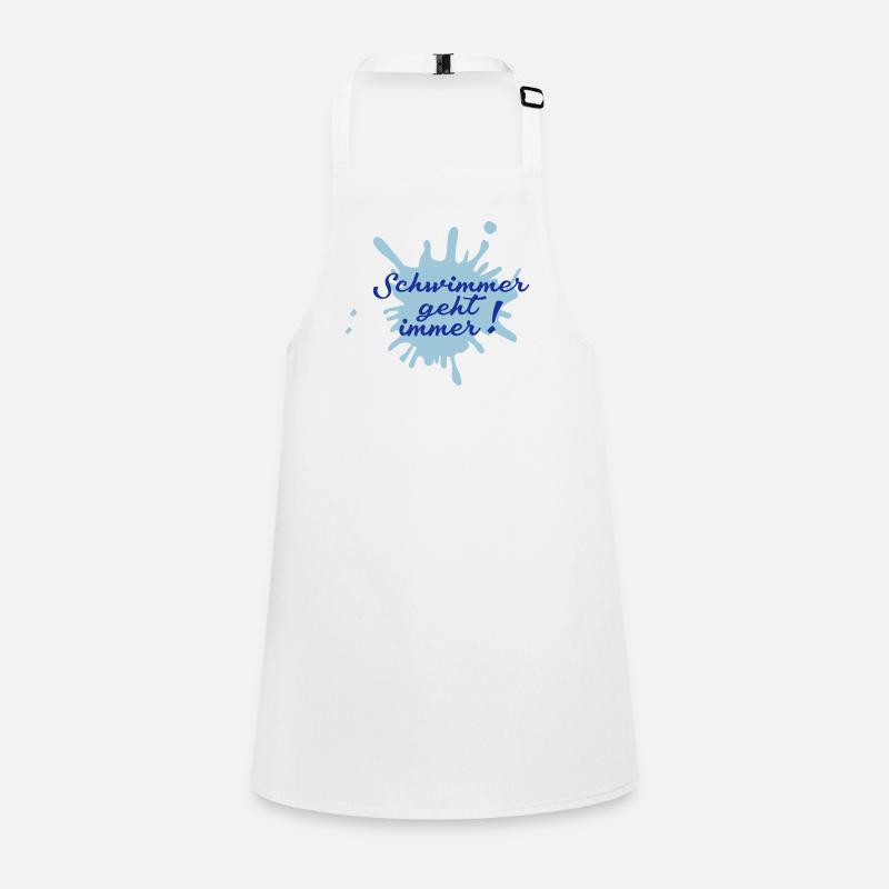 schwimmer geht immer Schürze für Kinder