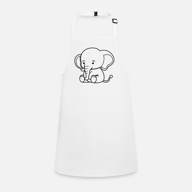 cute elephant Schürze für Kinder