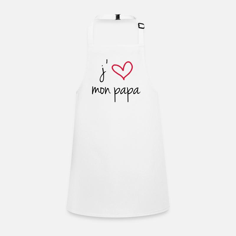 J'aime mon papa Tablier Enfant