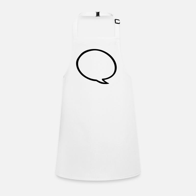 speech bubble Children's Apron