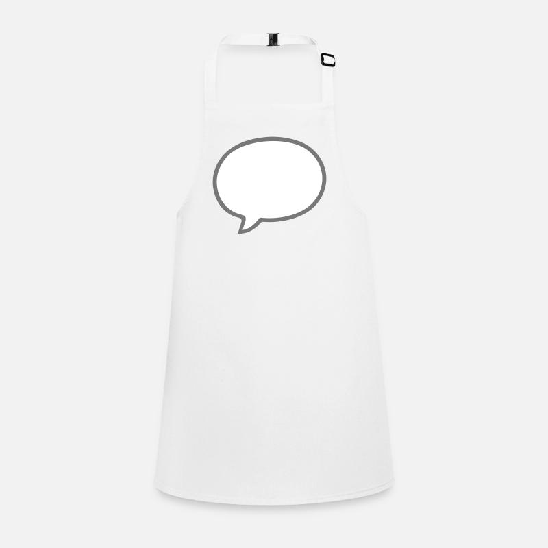 Comic design speech bubble Children's Apron